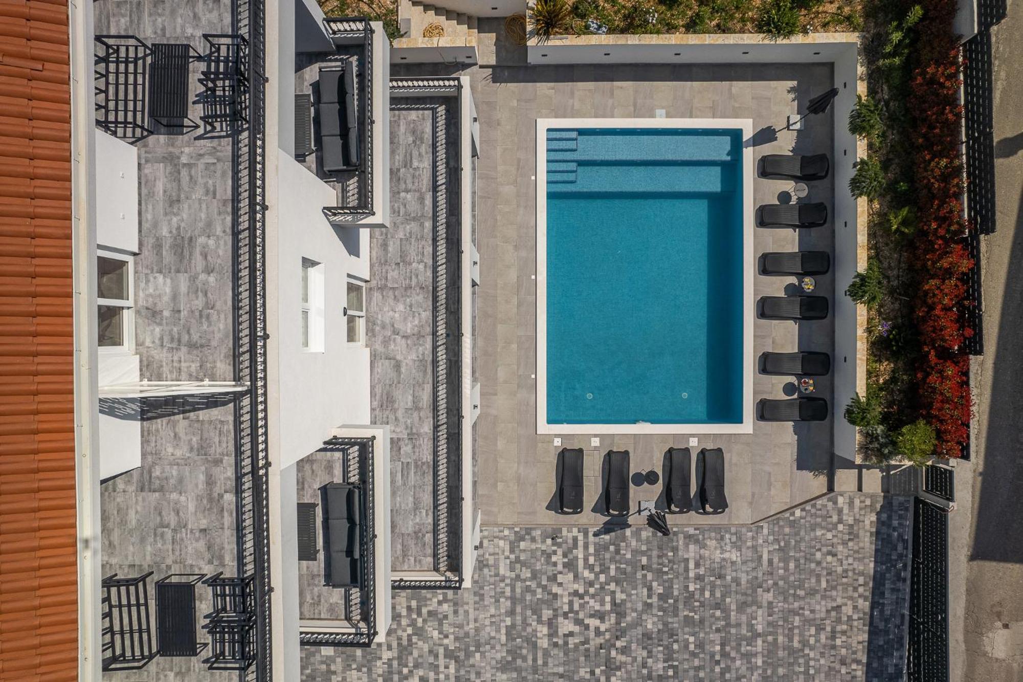 Villa Barbara & Zoran With Free Parking And Heated Swimming Pool Seget Vranjica Exterior foto